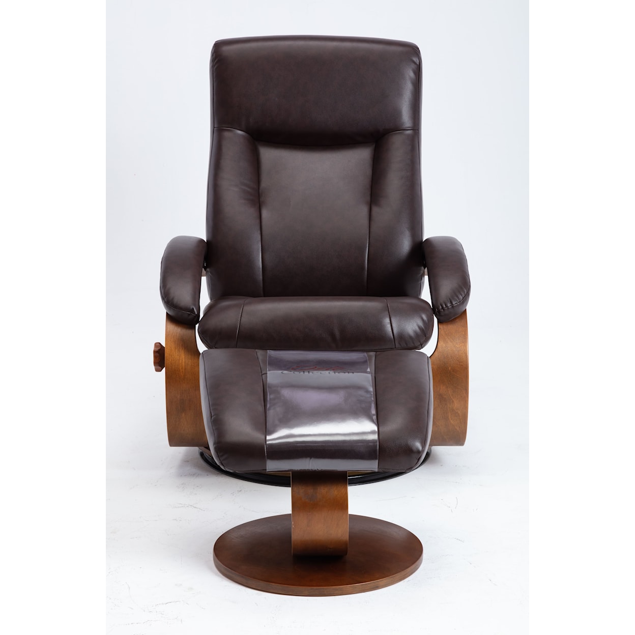 Progressive Furniture Hamilton Recliner and Ottoman