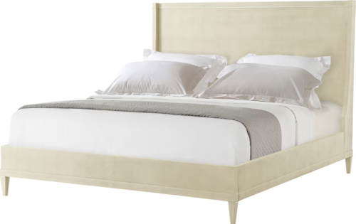 Contemporary Cal King Panel Bed