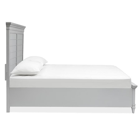 Queen Panel Storage Bed