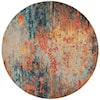 Nourison Celestial 7'10" Round  Rug