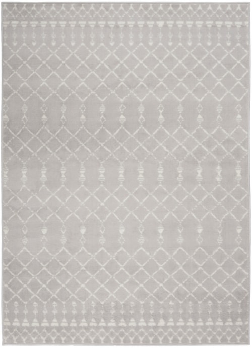 6' x 9' Grey Rectangle Rug