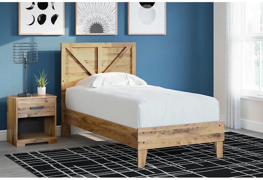 Larstin Twin 2-Piece Bedroom Set by Signature Design by Ashley at Furniture Fair - North Carolina