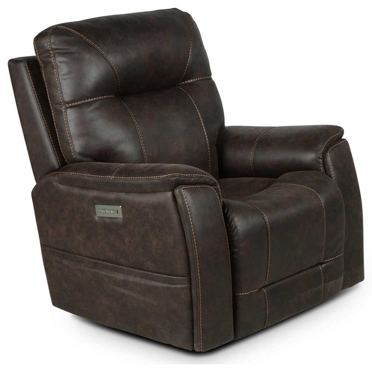 Triple-Power Media Recliner