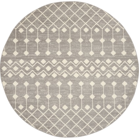 5'3" Round  Rug