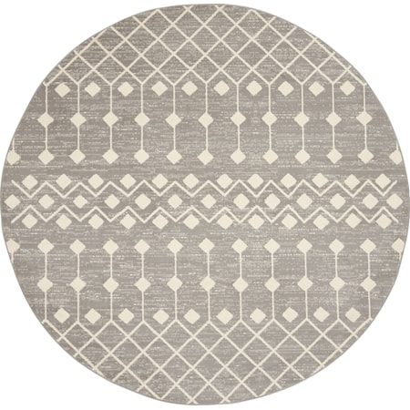 5'3" Round  Rug