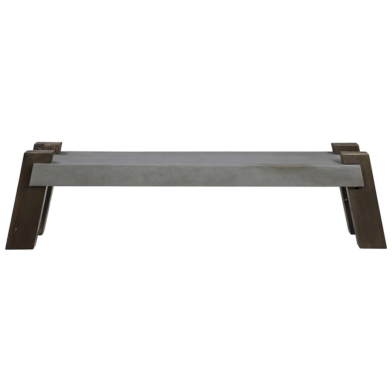 Uttermost Accent Furniture - Benches Lavin Industrial Concrete Bench