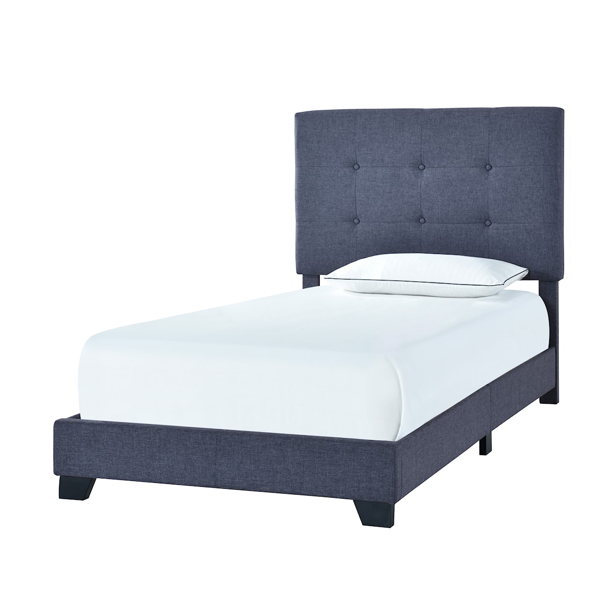 Accentrics Home Fashion Beds Twin Upholstered Bed