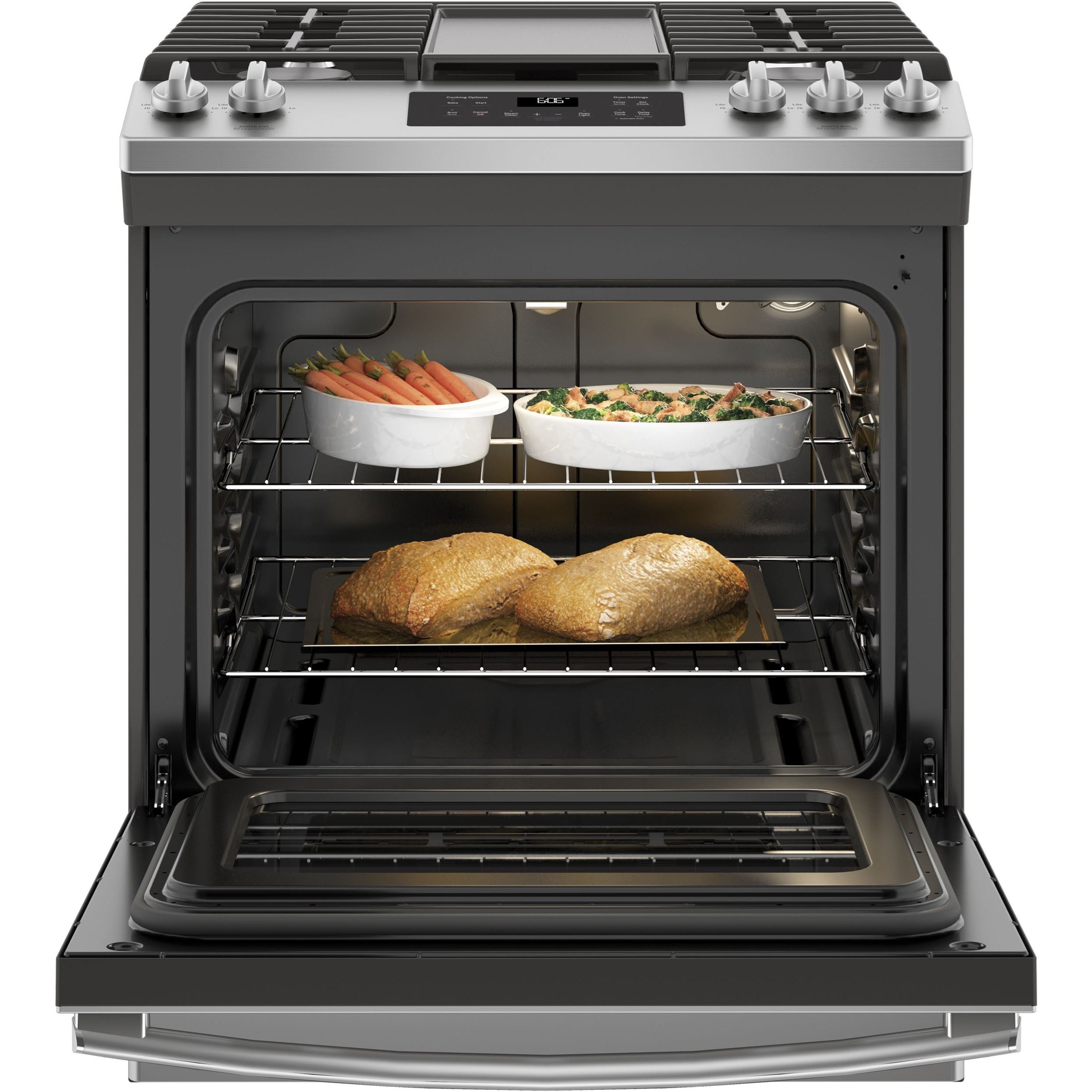 GE Appliances Gas Ranges Slide In Gas Range