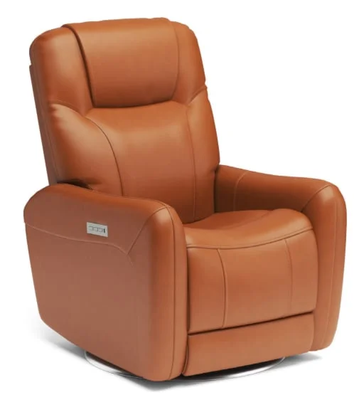 Flexsteel Latitudes - Henry 14889 Casual Power Recliner with Power Headrest  and Power Lumbar Support, Galleria Furniture, Inc.