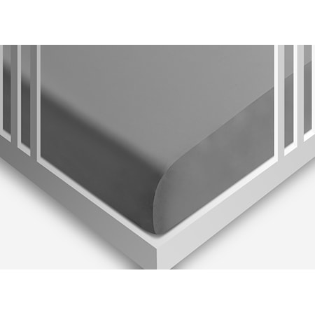 Dri-Tec Performance Crib Sheets-Grey