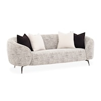 Contemporary Boucle Sofa