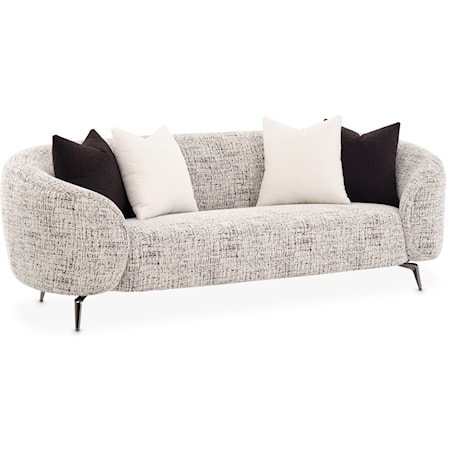 Contemporary Boucle Sofa