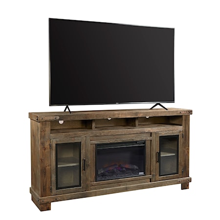 79&quot; Highboy Fireplace TV Console