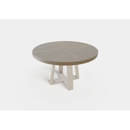 Zinc Top Table 4848 Round (With Weld)