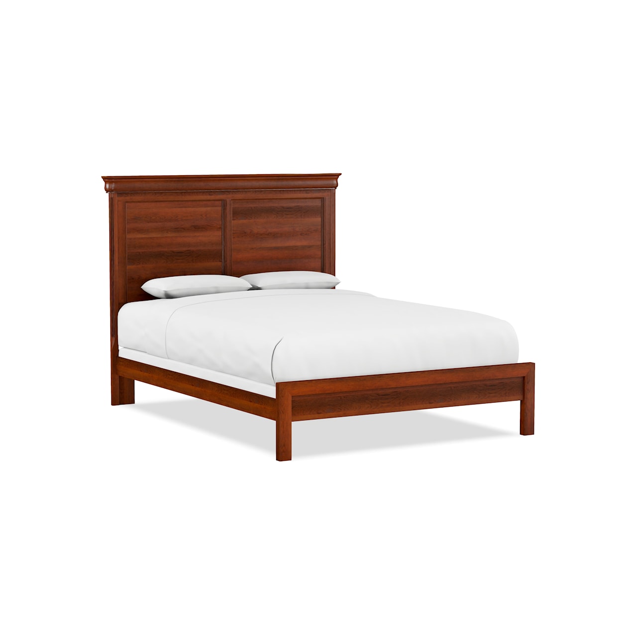 Durham Chateau Fontaine Panel Bed W/Low Footboard