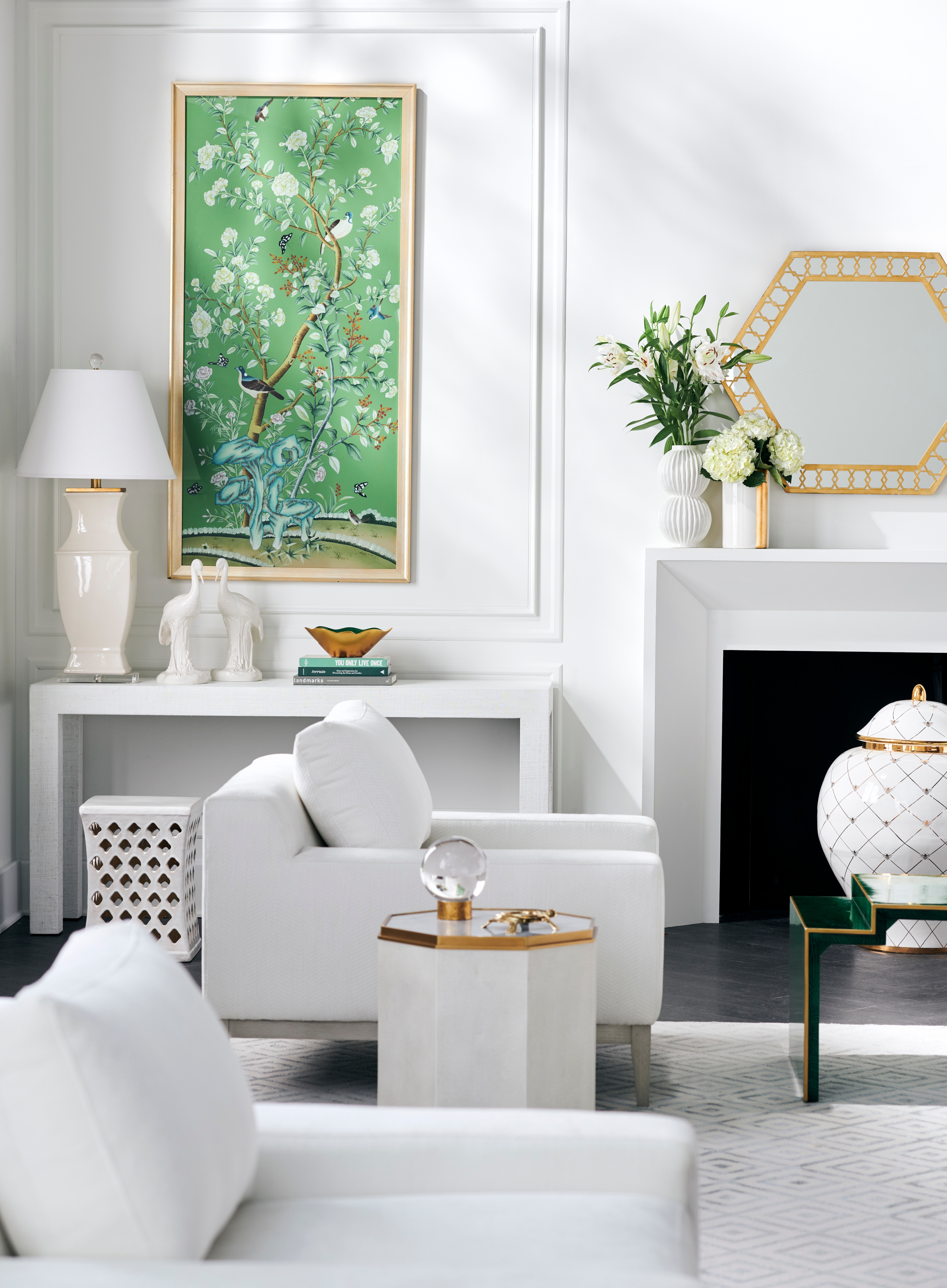 Chelsea House Chelsea House Misc Large Heron - White (Pr)