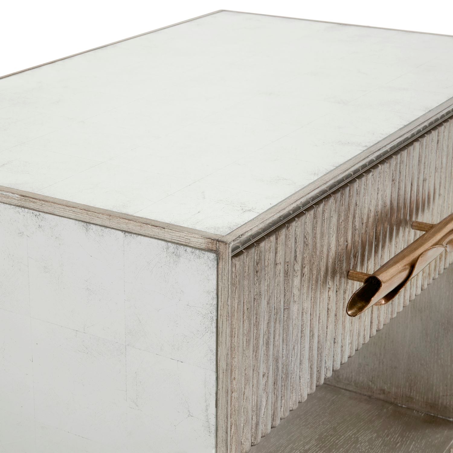 Moon Shadow Single-Drawer Nightstand