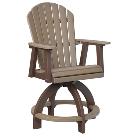 Comfo-Back Swivel Counter Chair
