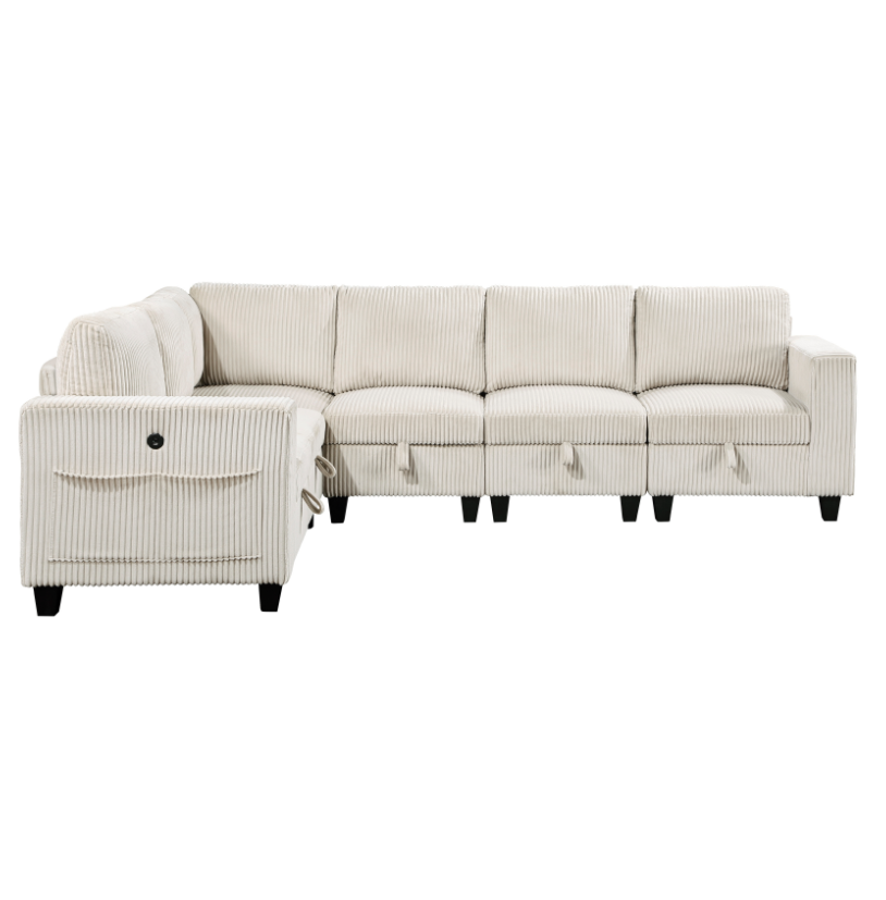 6-Piece Sectional Sofa