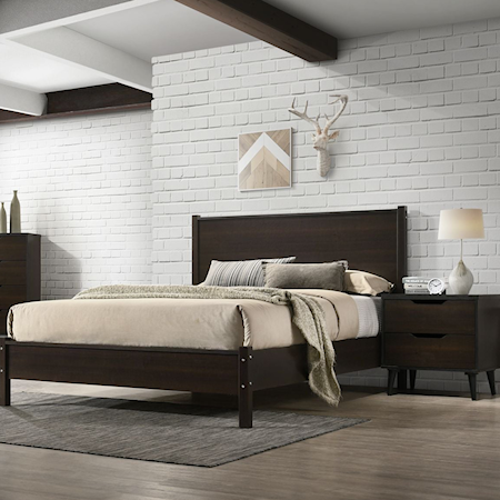 Transitional Queen 2 Piece Bedroom Set