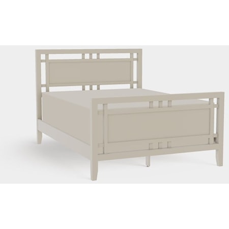 Atwood Queen Gridwork Bed with High Footboard