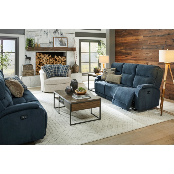 Best Home Furnishings Field & Stream Manual Reclining Loveseat