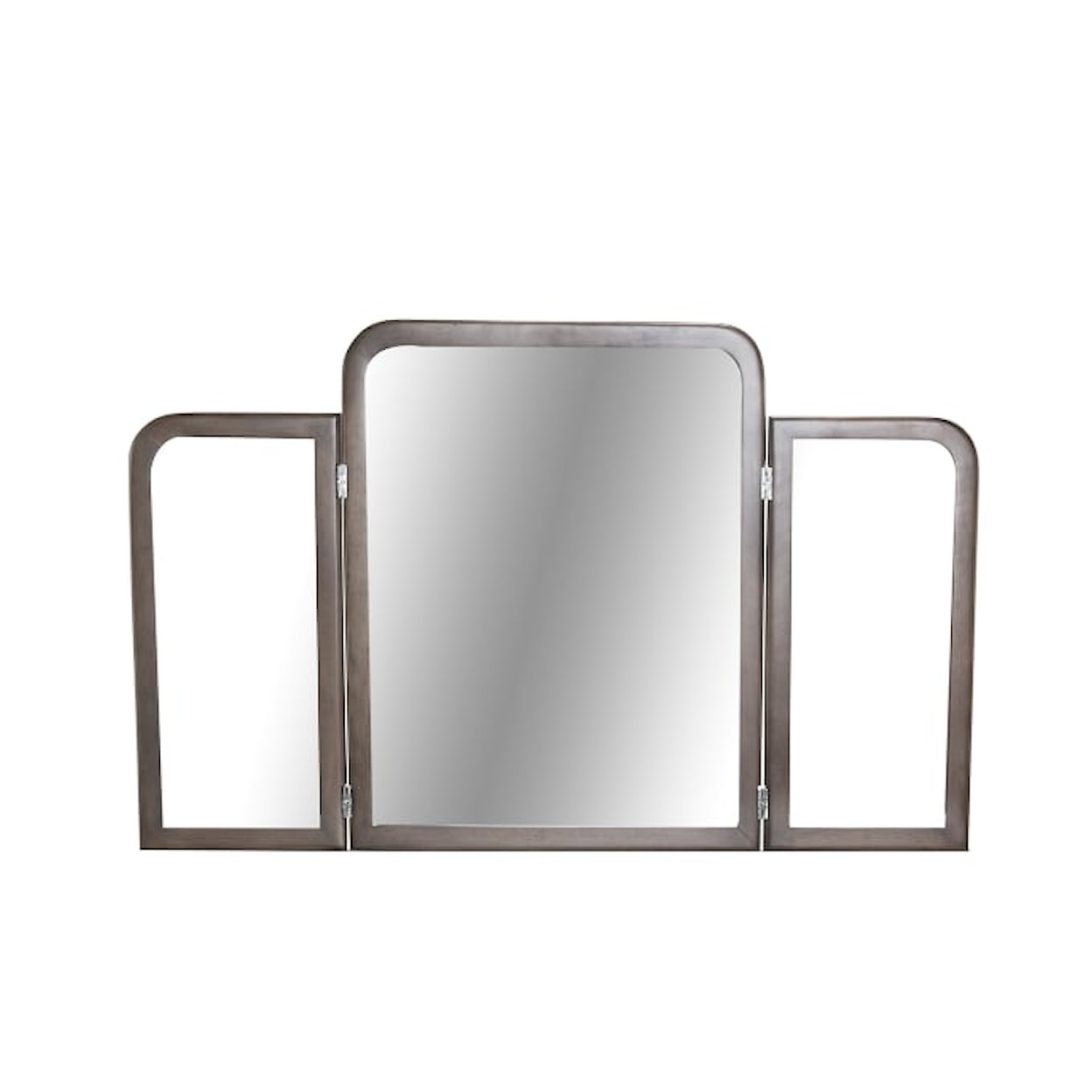 Michael Amini Roxbury Park 5-Drawer Vanity with Tri-Fold Mirror