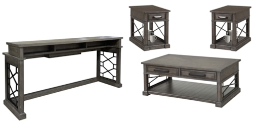 Rustic 4-Piece Occasional Set
