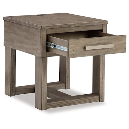 Rectangular End Table