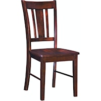 Transitional San Remo Dining Chair in Expresso