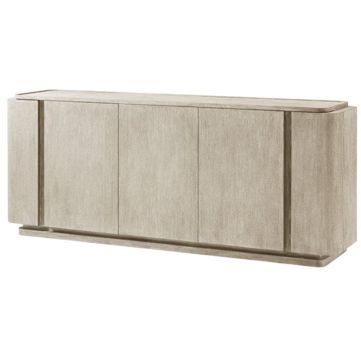 Theodore Alexander Repose Three Door Panel Sideboard