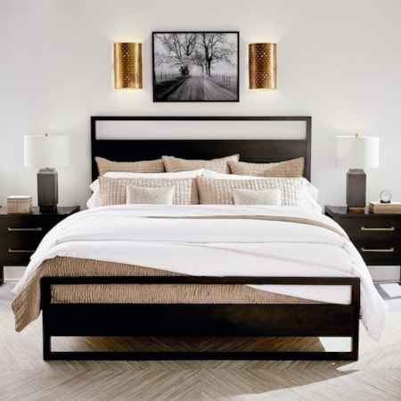 Queen Panel Bed