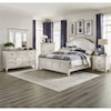 Liberty Furniture Allyson Park King Arched Panel Bed