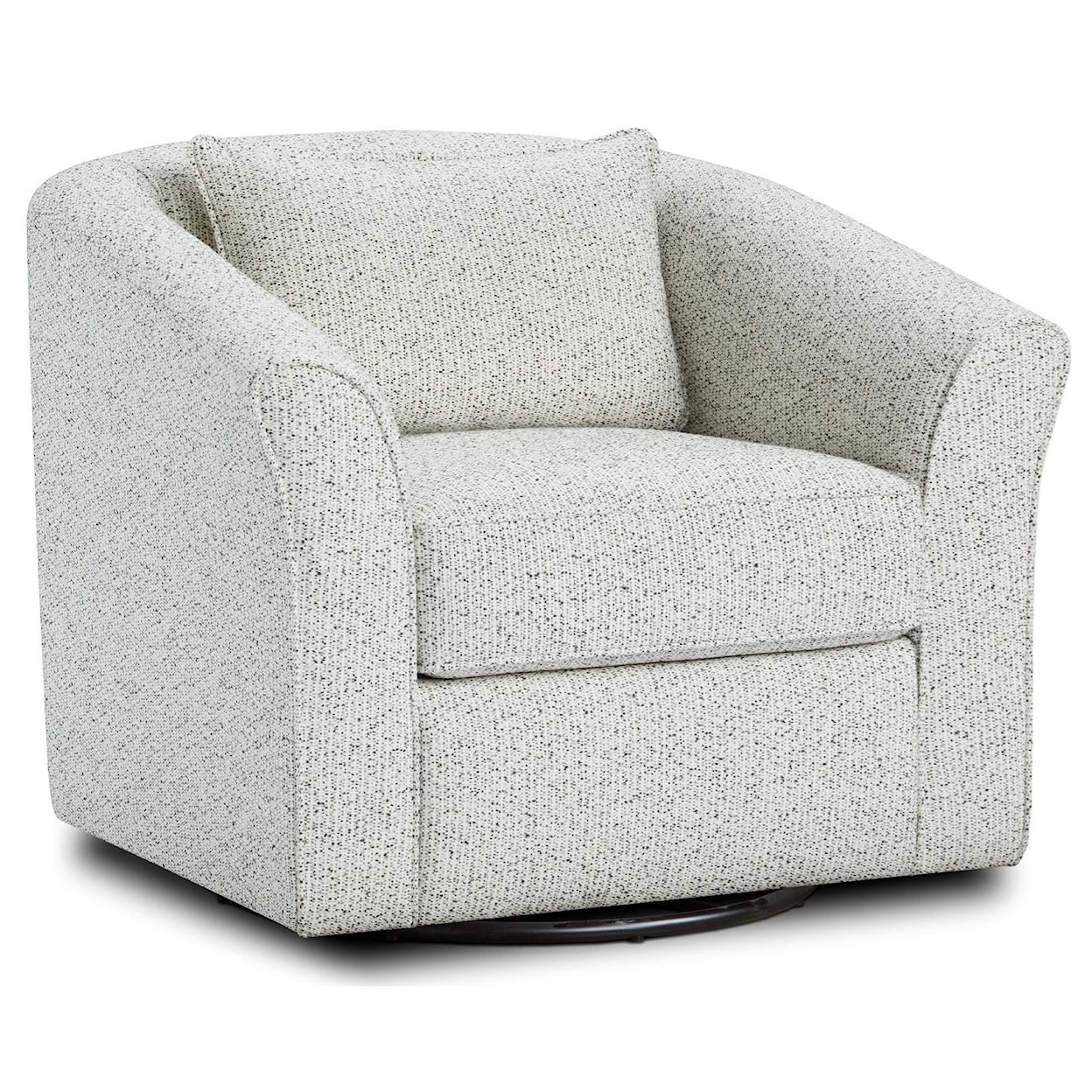Fusion Furniture 17-00KP WINSTON SALT Swivel Chair