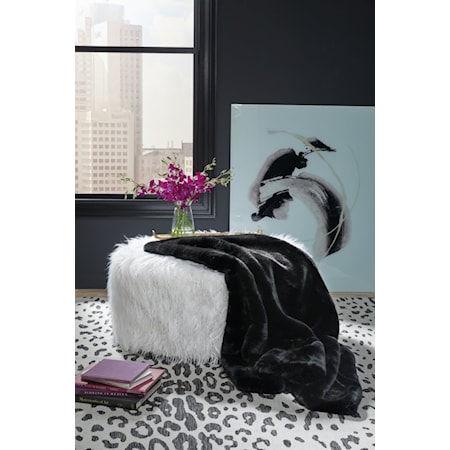 Tilda faux fur throw hot sale