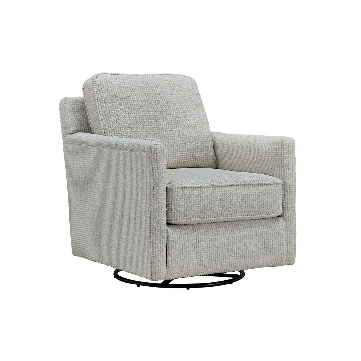 Fusion Furniture 7000 HOGAN COTTON Swivel Glider Chair