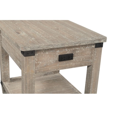 Single-Drawer End Table
