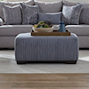 Behold Home BH1082 Azure Ottoman