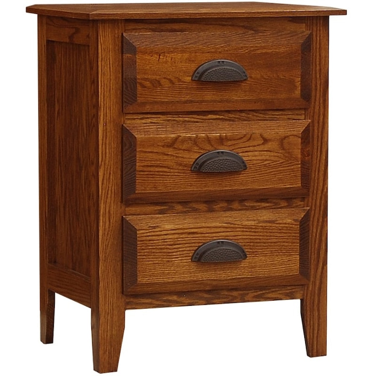 Wolfcraft Summit 3-Drawer Nightstand