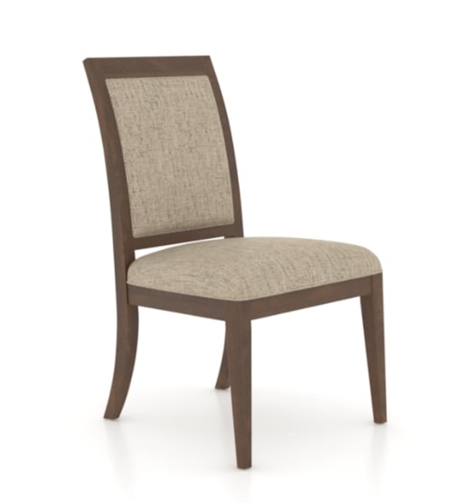 Transitional Customizable Upholstered Side Chair