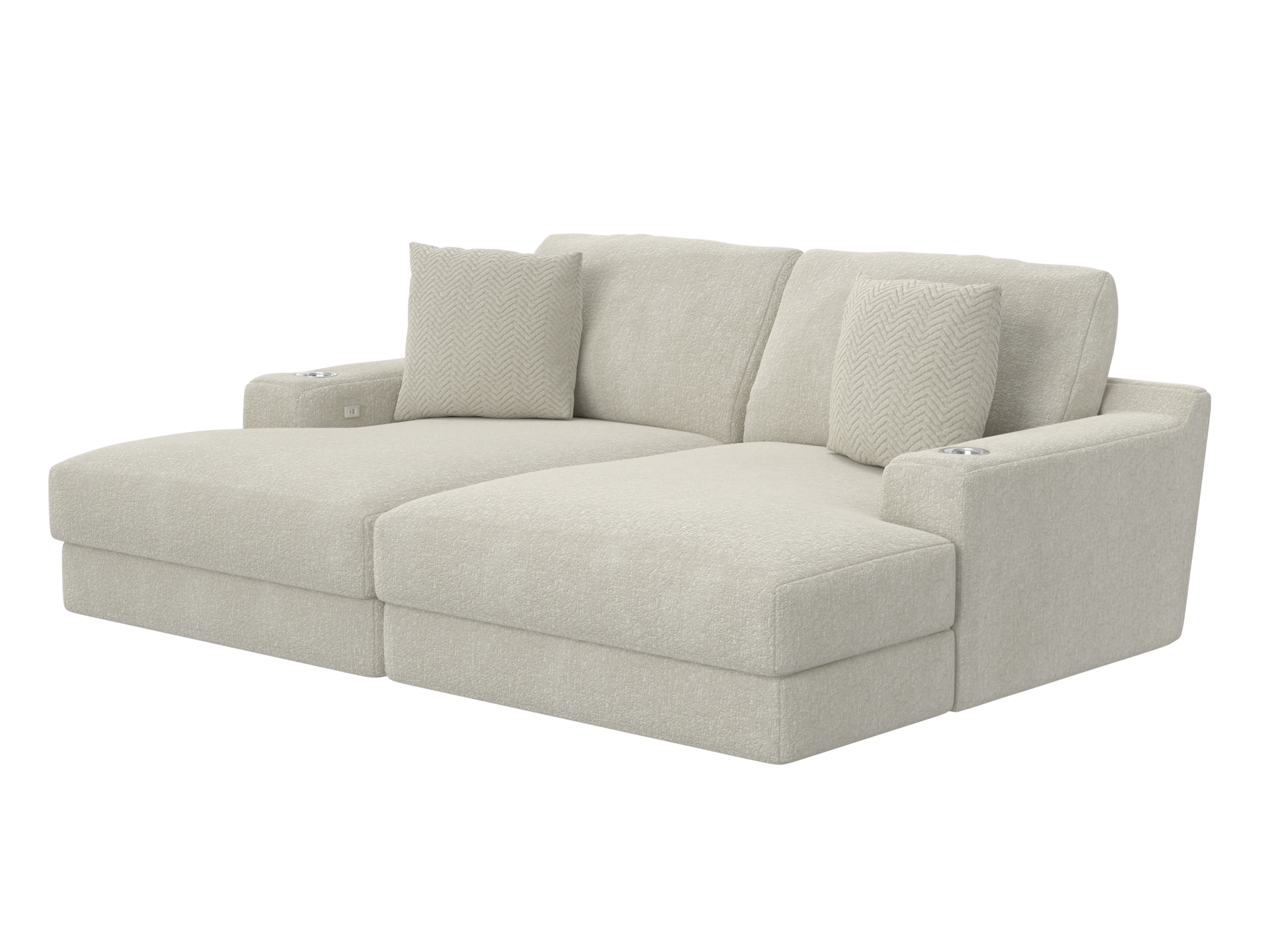 Jackson Furniture Cozy 2-Piece Sectional Chaise