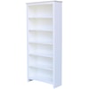 John Thomas Home Accents 72'' Shaker Bookcase Pure White