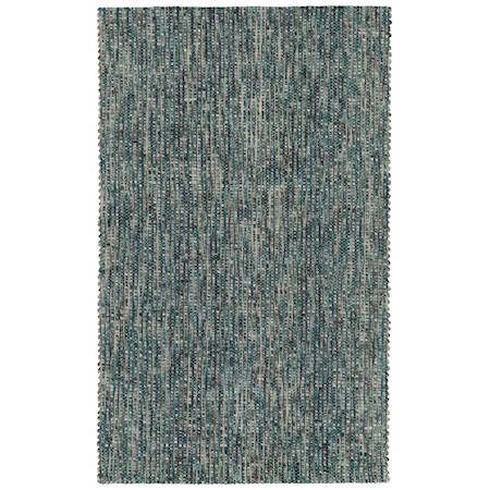 9' x 13' Turquoise Rectangle Rug