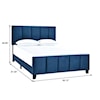 Accentrics Home Fashion Beds King Upholstered Bed