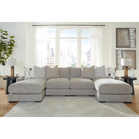 4-Piece Sofa Pit Sectional