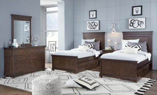 Traditional 5-Piece Full Bedroom Set