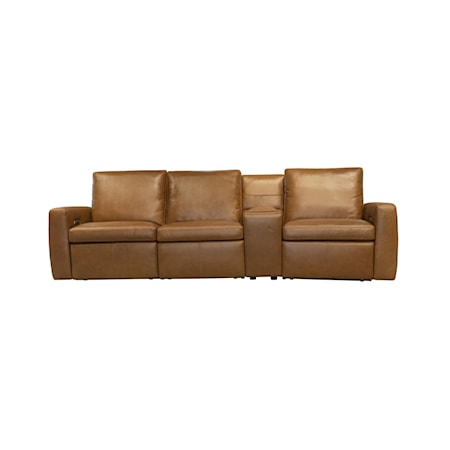 4-Piece Power Reclining Sectional Sofa