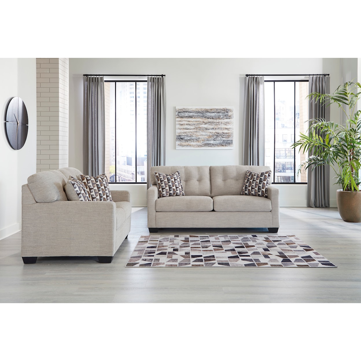 Ashley Furniture Signature Design Mahoney Living Room Set