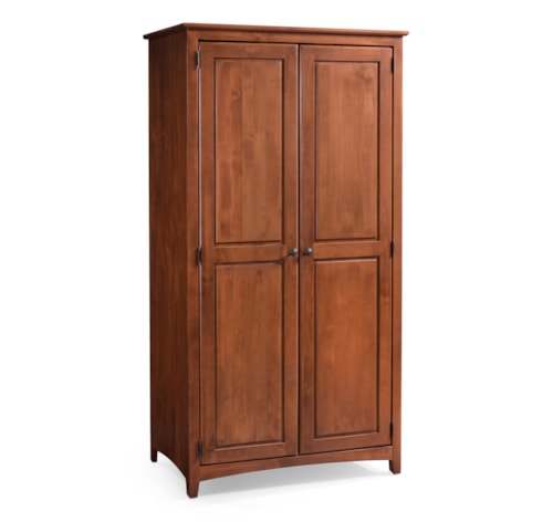 Wardrobe with Hanging Rod