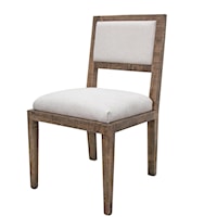 Transitional Upholstered Dining Chair